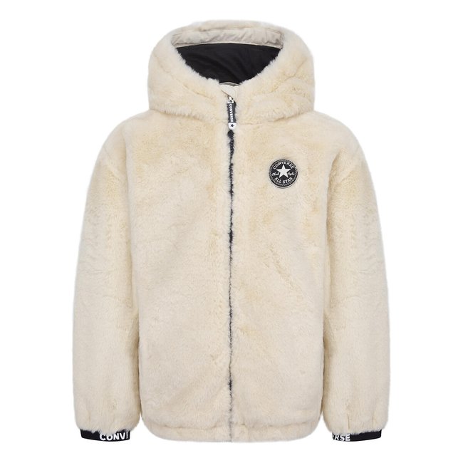 Sherpa Jacket, beige, CONVERSE