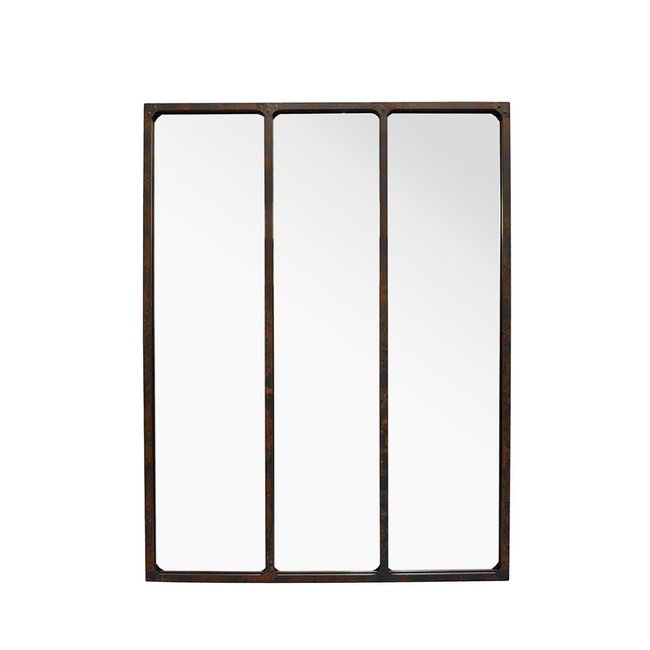 Miroir verrière style industriel 90x120- LÉON - DRAWER