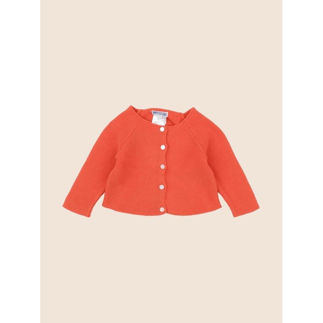 Gilet - Très bon état orange <span itemprop=