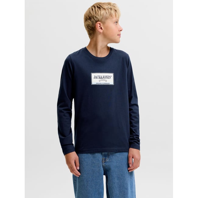 T-Shirt À Manches Longues - JACK & JONES JUNIOR