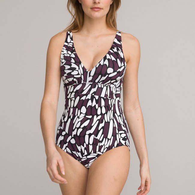 Maillot de bain 1 pièce triangle imprimé graphique imprimé graphique ANNE WEYBURN