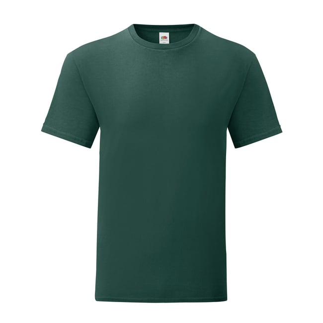T-shirt ICONIC vert sapin <span itemprop=