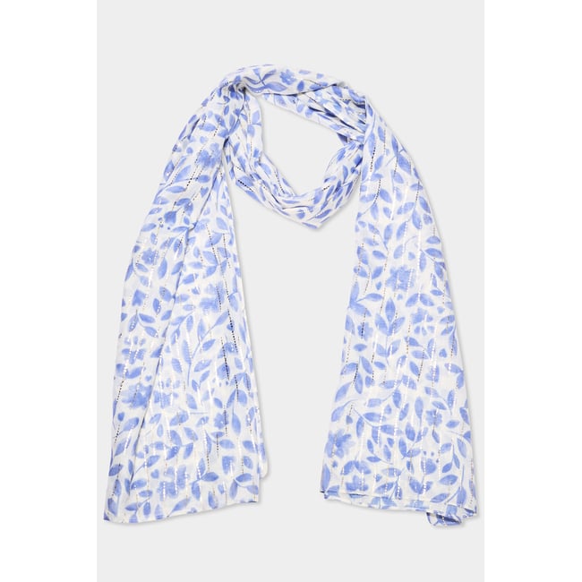 Foulard bleu <span itemprop=