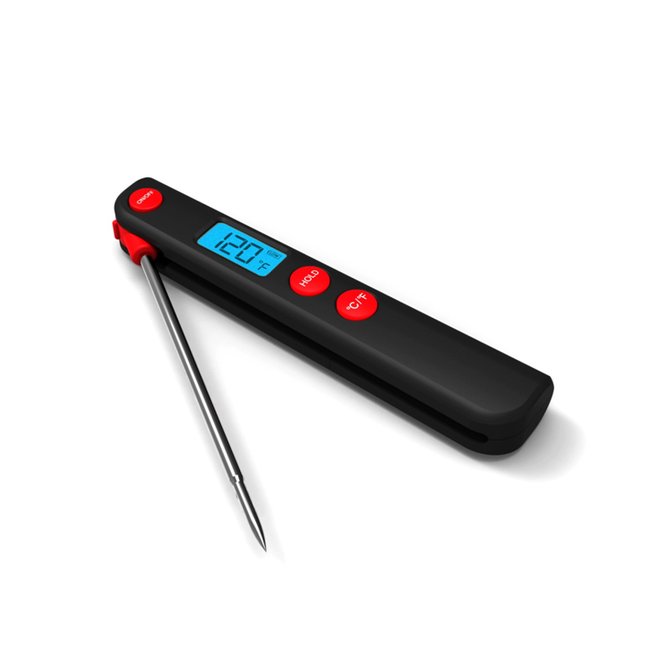 Thermomètre digital de poche noir <span itemprop=