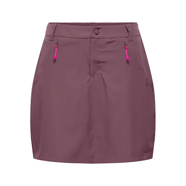 Jupe-short pour randonnée  rose <span itemprop=