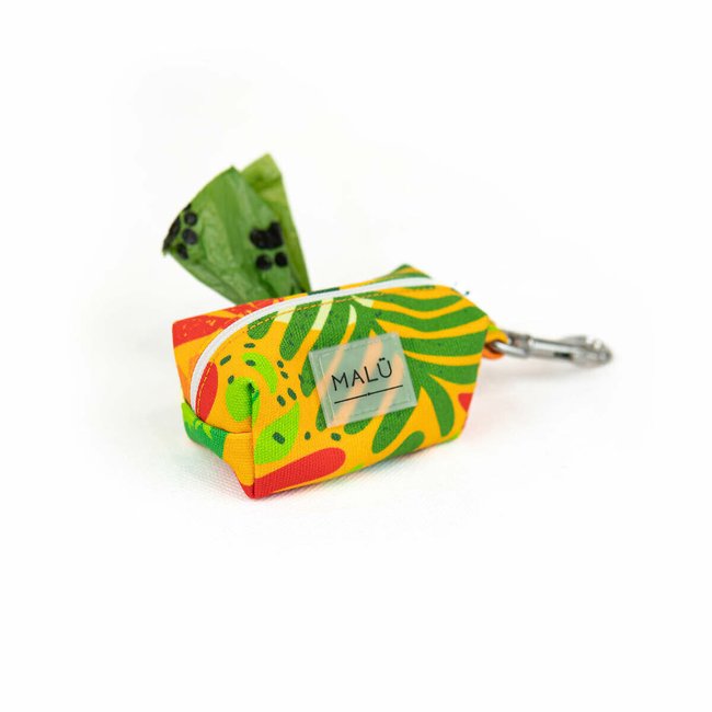 Dispensador de sacos Tami, Malü Pet Wear amarelo <span itemprop=