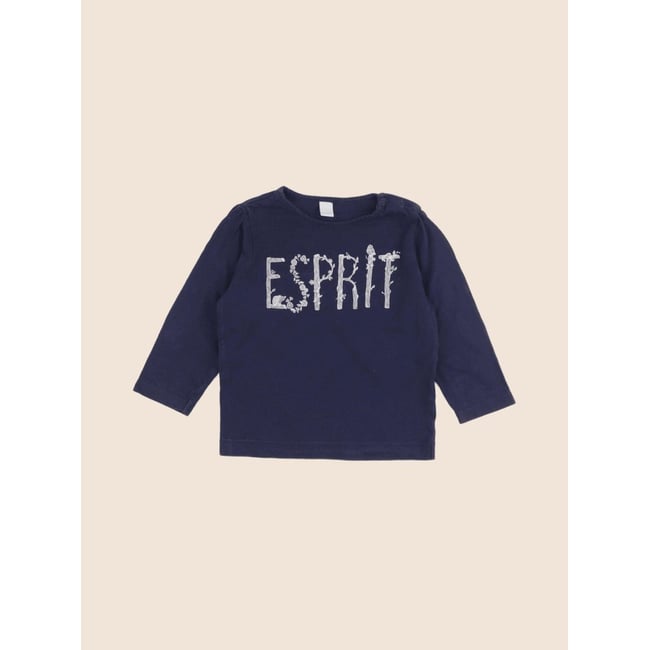 Tee-shirt - Etat satisfaisant bleu <span itemprop=