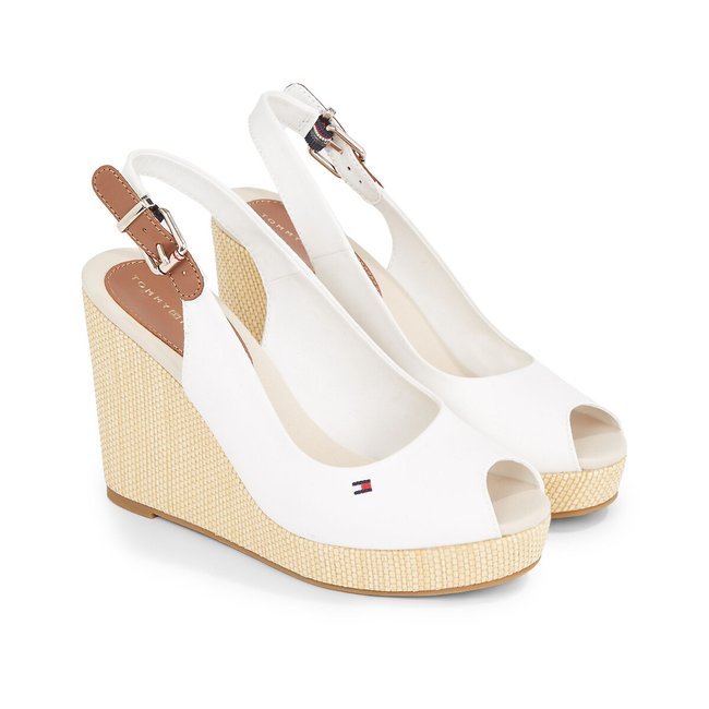 Sandales compensées Iconic Elena Sling - TOMMY HILFIGER