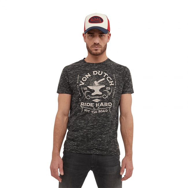 T-shirt en coton Front blanc <span itemprop=