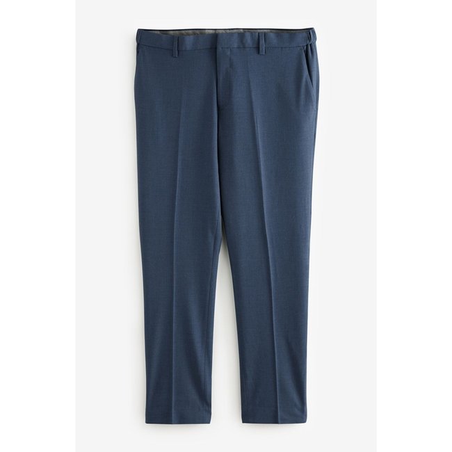 Pantalon de costume slim stretch ajusté bleu moyen <span itemprop=
