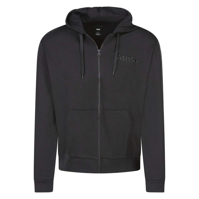 Sweat à capuche coton droit noir <span itemprop=