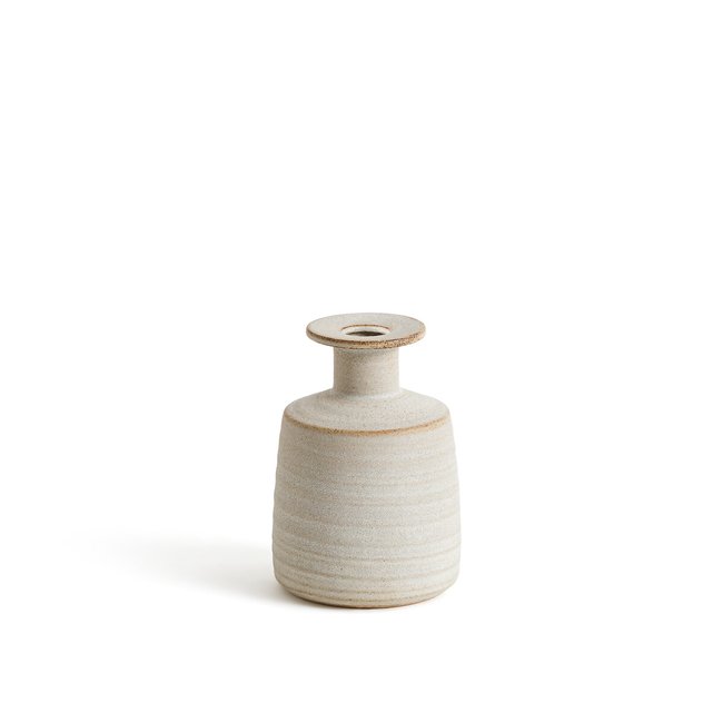 Serica 15.5cm High Ceramic Vase taupe LA REDOUTE INTERIEURS