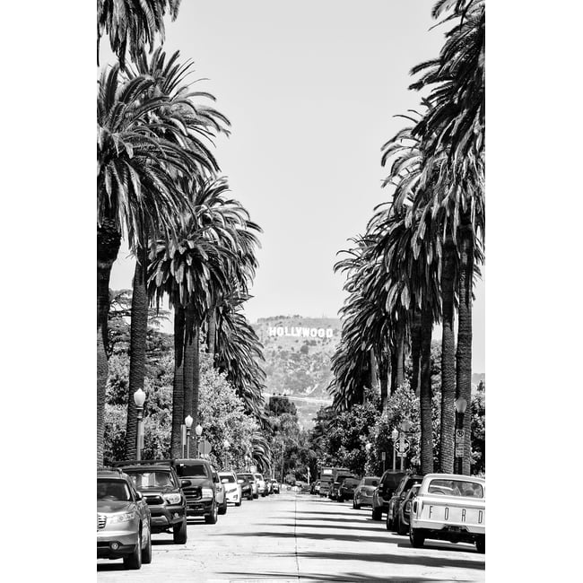 Tableau Photo Los Angeles Beachwood drive - HEXOA