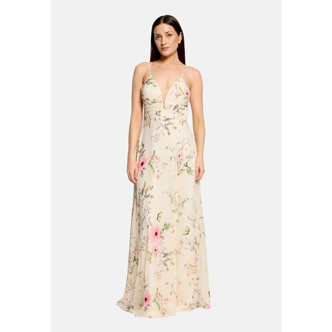 Robe de soirée à motifs - VERA MONT