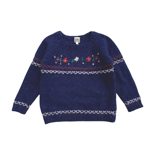 Pull enfant - Très bon état bleu <span itemprop=