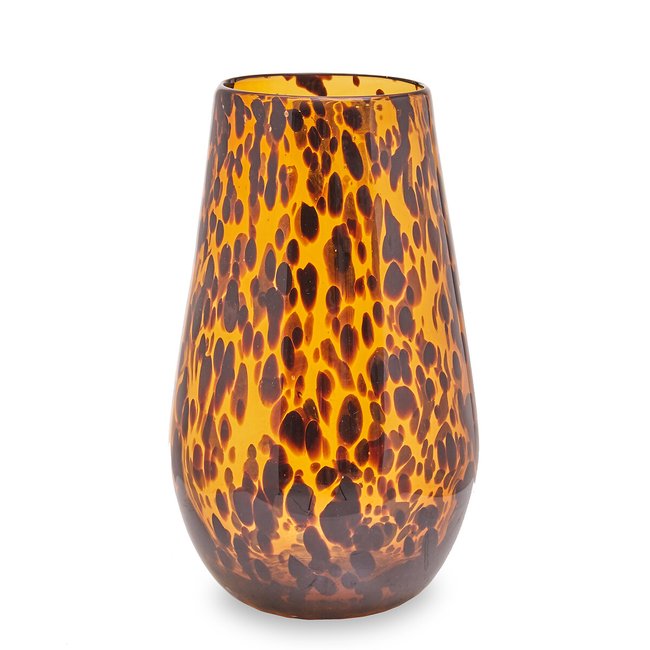 30cm Tortoise Glass Vase, orange, ÉDITÉ