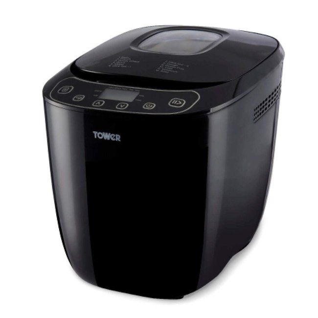 2lb Digital Bread Maker - T11003, black, TOWER