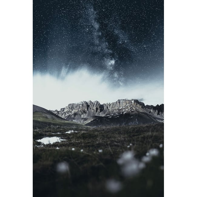 Tableau la tête dans les etoiles - HEXOA
