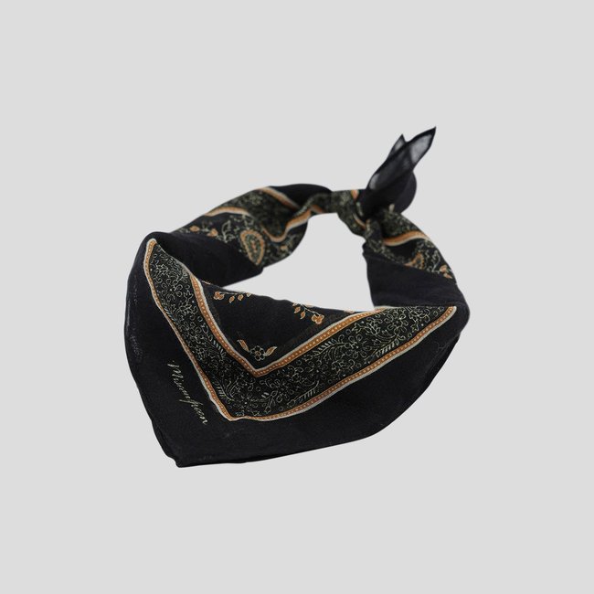 Foulard dessie noir <span itemprop=
