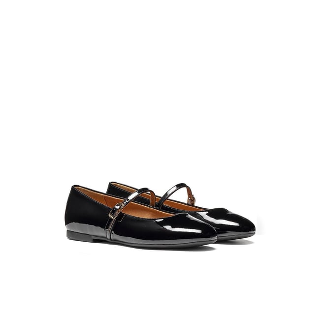 Palmaria Patent Leather Mary Jane Ballet Pumps - GEOX