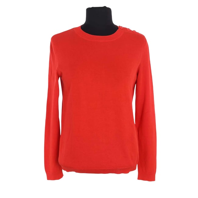 Pull - Très Bon État orange <span itemprop=