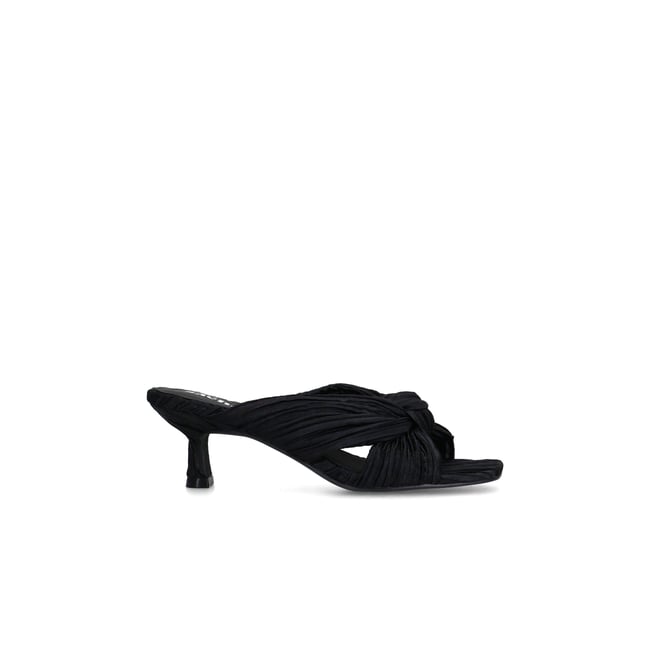 Mules avec nœud noir <span itemprop=