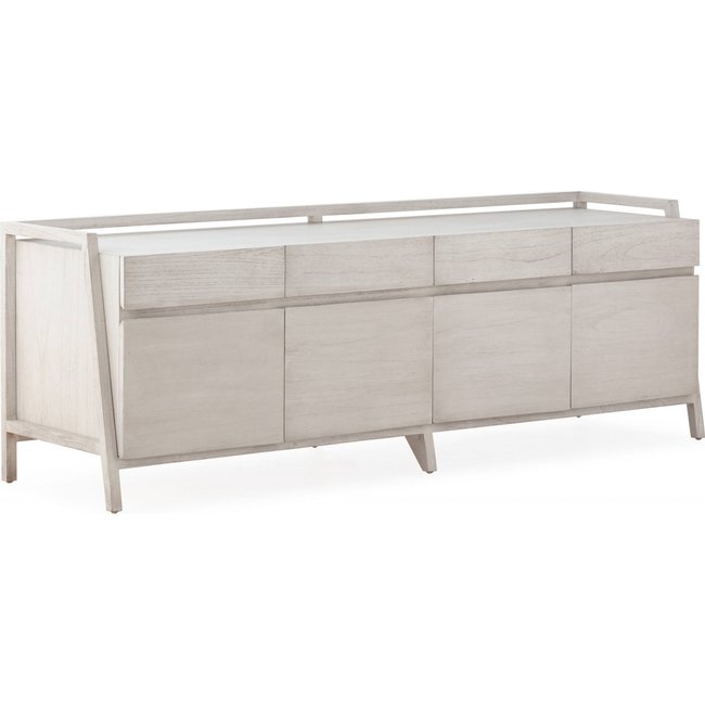 Commode en bois de cèdre Couleur gris voilé cèdre nuancé <span itemprop=