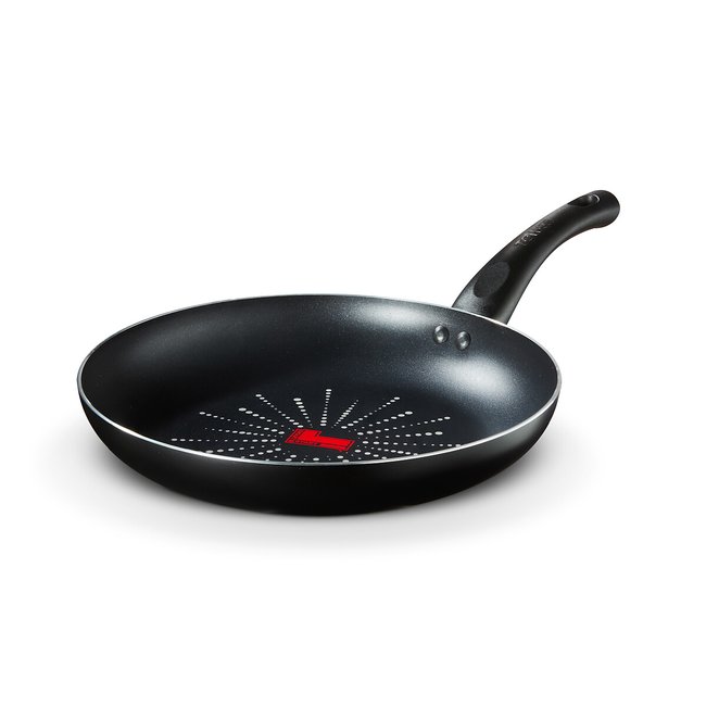 28cm Smart Start Classic Frying Pan, black, TOWER