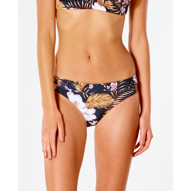 Bikini-Slip Playabella bedruckt grund schwarz <span itemprop=