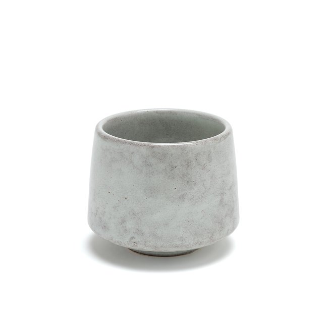 Confezione da 2 tazze in gres smalto reattivo, Lysel grigio chiaro LA REDOUTE INTERIEURS