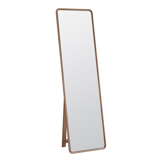 50 x 170cm Solid Oak Cheval Mirror, light wood, ÉDITÉ