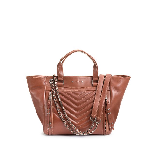Handtas in leer Le 1440 Medium <span itemprop=