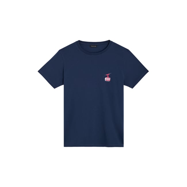 T-shirt PATCH KABINE bleu foncé <span itemprop=