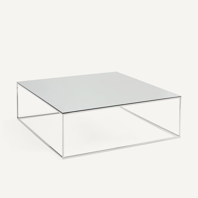 Stolik kawowy Mahaut Chromed Metal Mirrored Mirror AM.PM