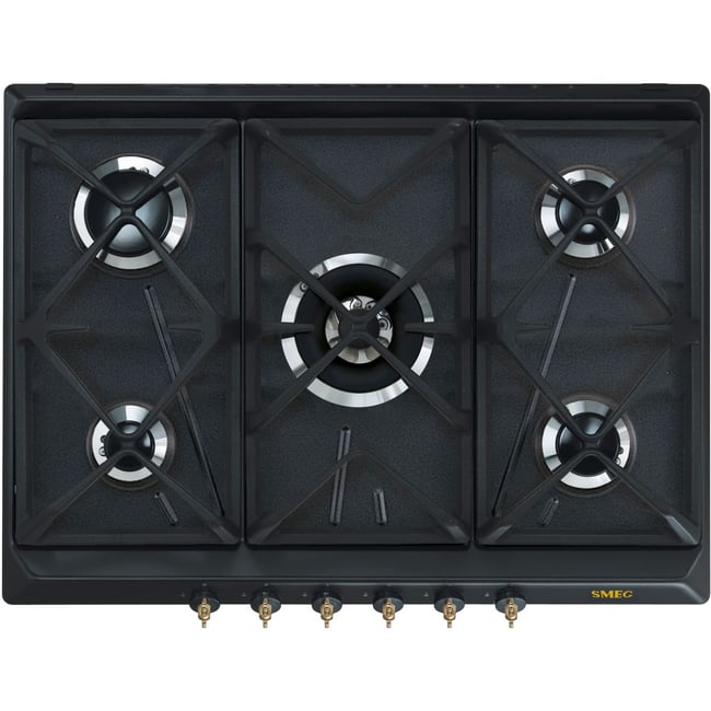 Plaque gaz SRV876AOGH noir <span itemprop=