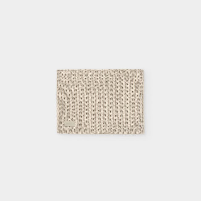 Tour de cou fille beige <span itemprop=