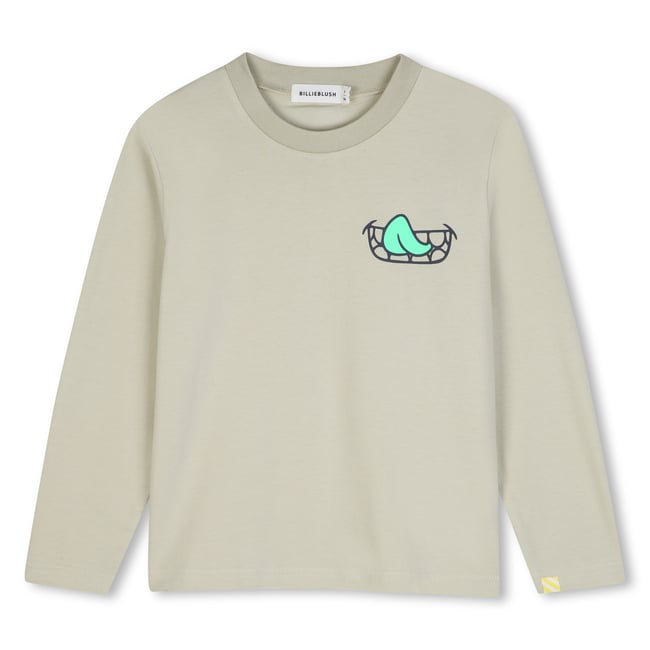 Tee-shirt manches longues chinchila <span itemprop=