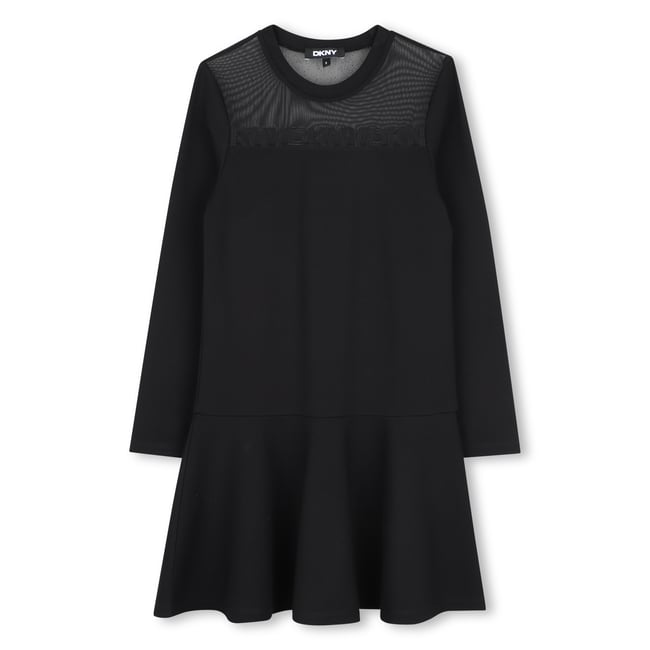 Robe manches longues black <span itemprop=