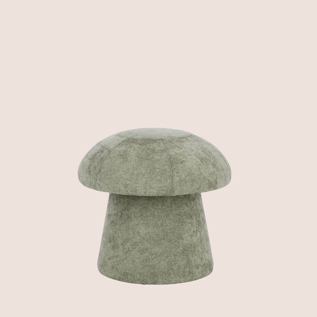Pouf rond en tissu avec rangement D45 - CHUPS - HELLIN, DEPUIS 1862