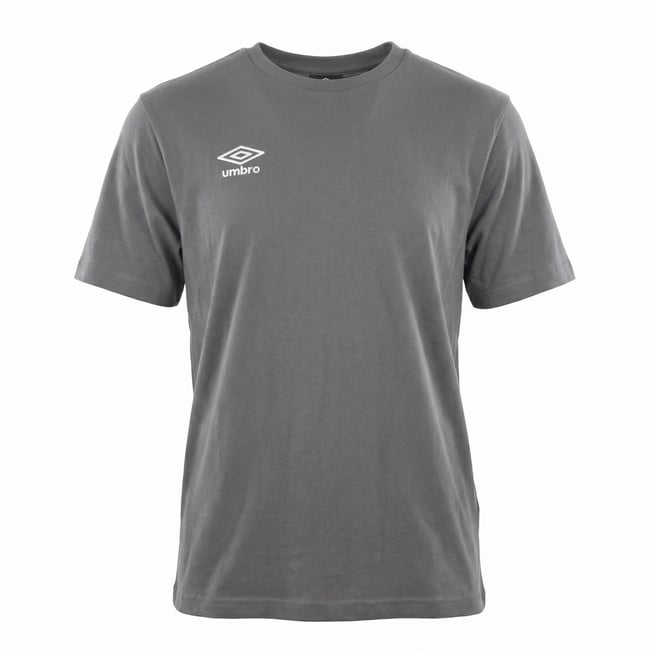 Tee shirt coton 160GSM gris chiné clair/blanc <span itemprop=