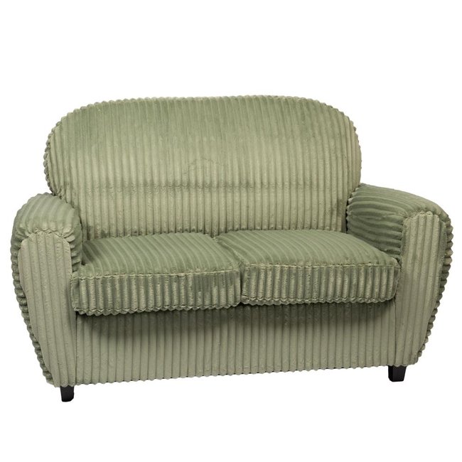 Canapé club velours Couleur vert <span itemprop=