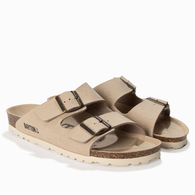 Sandales ATLAS pour femme beige <span itemprop=