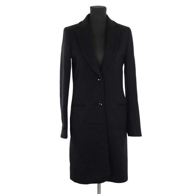 Manteau en laine - Très Bon État noir <span itemprop=