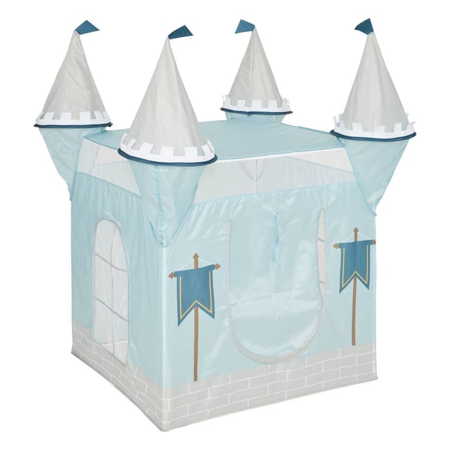 Tente enfant CHATEAU bleu <span itemprop=