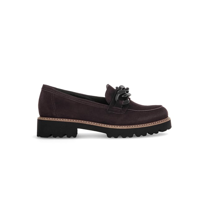 Mocassins en cuir à talon décroché - GABOR