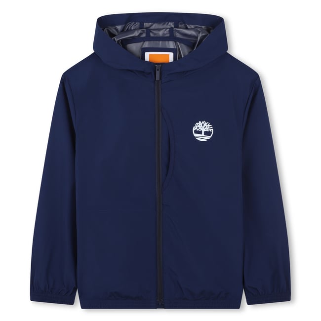 Coupe-vent zippé paquetable medieval blue <span itemprop=