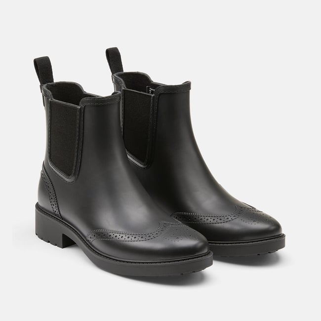 Bottines de pluie, PRESLIE noir <span itemprop=