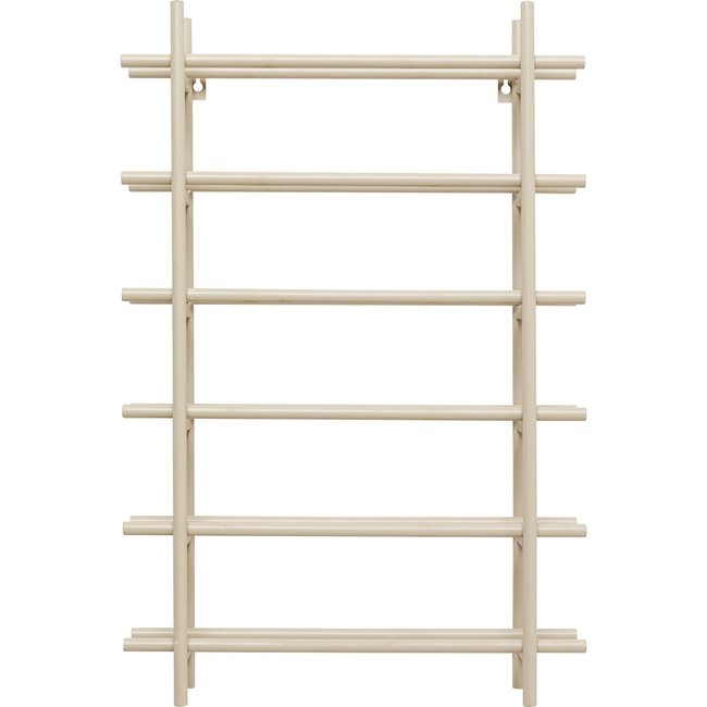Porte-bouteilles mural Cape Town 68cm beige Couleur beige <span itemprop=