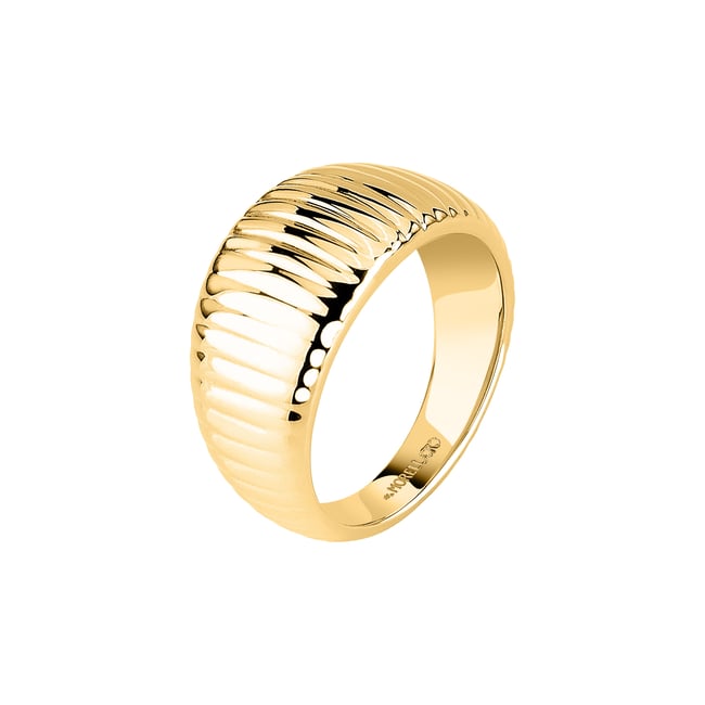 Bague ONDA or jaune <span itemprop=