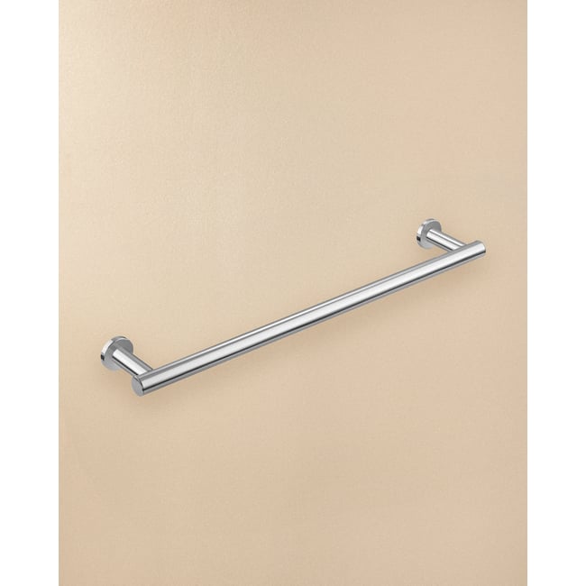 Porte Serviette mural avec vis ou adhésif ARCHITECT Couleur chrome <span itemprop=